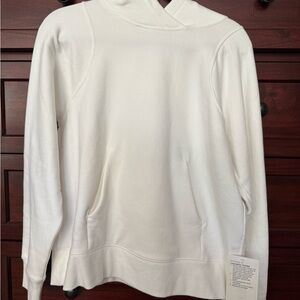 Lululemon white Hoodie NWT